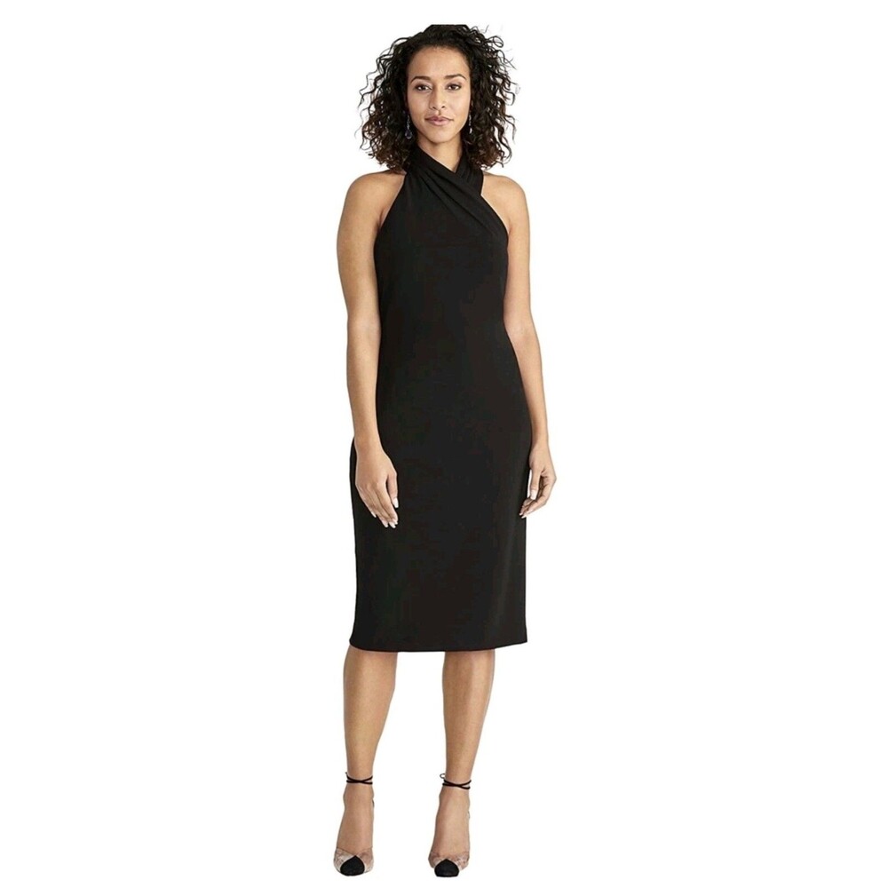 RACHEL RACHEL ROY Women's Harland Black Knee Length Sleeveless Dress Size XS NWT